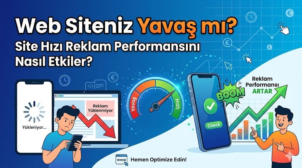 Web Siteniz Yavaş mı? Site Hızı Reklam Performansını Nasıl Etkiler?